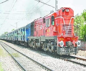Shri Hazur Sahib shrine to train departs
